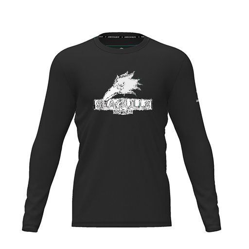 [CUS-DRIF-TEES-PER-CNK-LSL-BLK-YXS-LOGO1] Dri Fit Performance T-Shirt (Youth XS, Black, Logo 1, Long Sleeve)