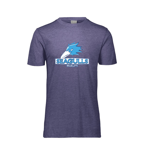 [FTSCUBRY-AS-LOGO1] Decker Men's Tri-Blend T-Shirt - Short Sleeve (Adult S, Royal, Logo 1)
