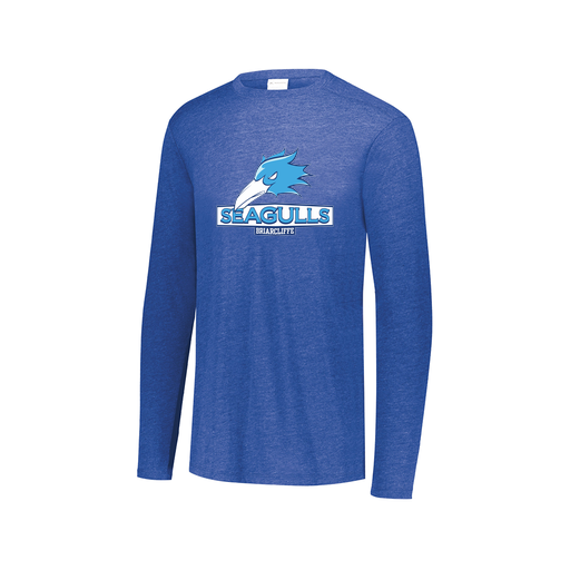 [3075.U55.XS-LOGO1] Men's LS Ultra-blend T-Shirt (Adult XS, Royal, Logo 1)