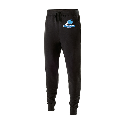 [229548.080.XS-LOGO1] Men's 60/40 Fleece Jogger (Adult XS, Black, Logo 1)